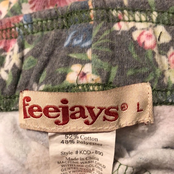 L.L.Bean Floral Pajama Pants - Picture 2 of 2